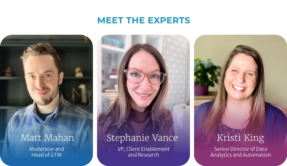 Meet the experts Meet the experts